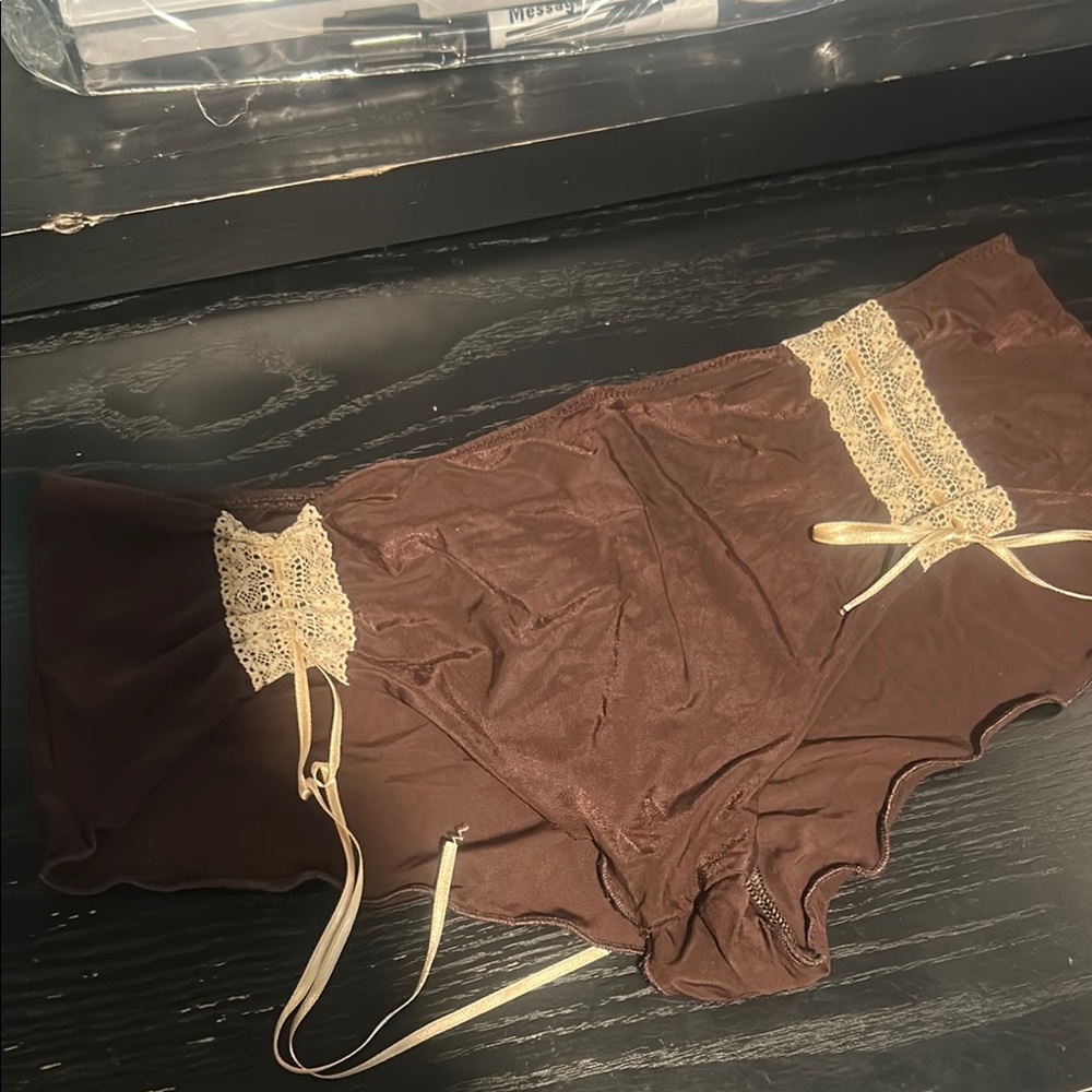 Intimissimi Brown Casual Shorts with Soft Fabric